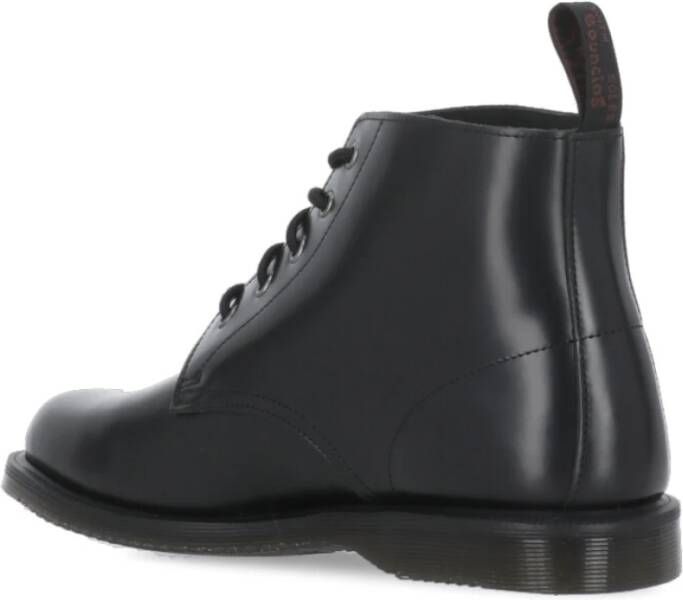 Dr. Martens Zwarte Leren Enkellaarzen Black Heren