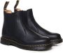 Dr. Martens Zwarte leren enkellaarzen met elastische sluiting Black Heren - Thumbnail 5