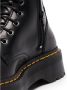 Dr. Martens Zwarte Leren Laarzen met Gele Stiksels Black Dames - Thumbnail 3