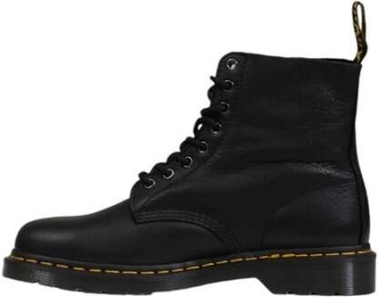 Dr. Martens Zwarte Leren Laarzen voor Mannen Black Heren