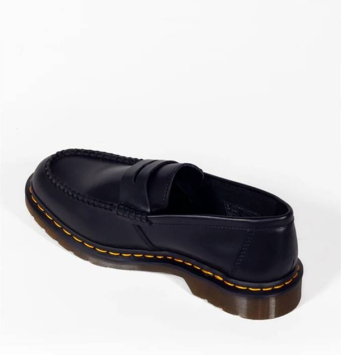 Dr. Martens Zwarte leren loafers Black Heren