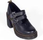 Dr. Martens Zwarte leren Mary Jane schoenen met hak Black Dames - Thumbnail 2