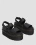 Dr Martens Voss Quad Platform Sandals Dr. Martens Zwart Dames - Thumbnail 2