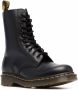 Dr. Martens Zwarte Leren Laarzen met Logo Treklus Black - Thumbnail 8