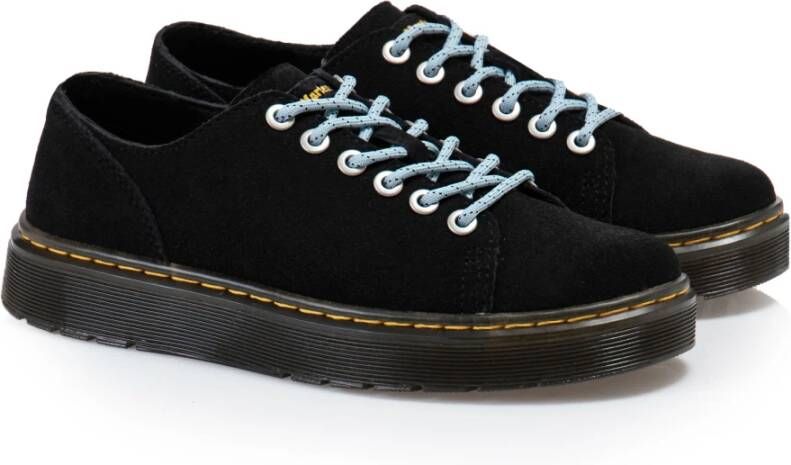 Dr. Martens Zwarte Leren Schoenen Model Dante Black Dames