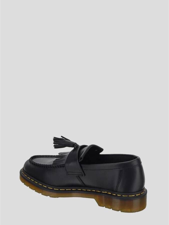 Dr. Martens Zwarte Leren Tassel Loafers Black Dames