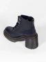 Dr. Martens Zwarte leren veterschoenen met hak Black Dames - Thumbnail 5