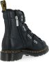 Dr. Martens Zwarte Milled Nappa Leren Laarzen Black Dames - Thumbnail 4