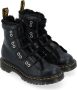 Dr. Martens Zwarte Milled Nappa Leren Laarzen Black Dames - Thumbnail 5