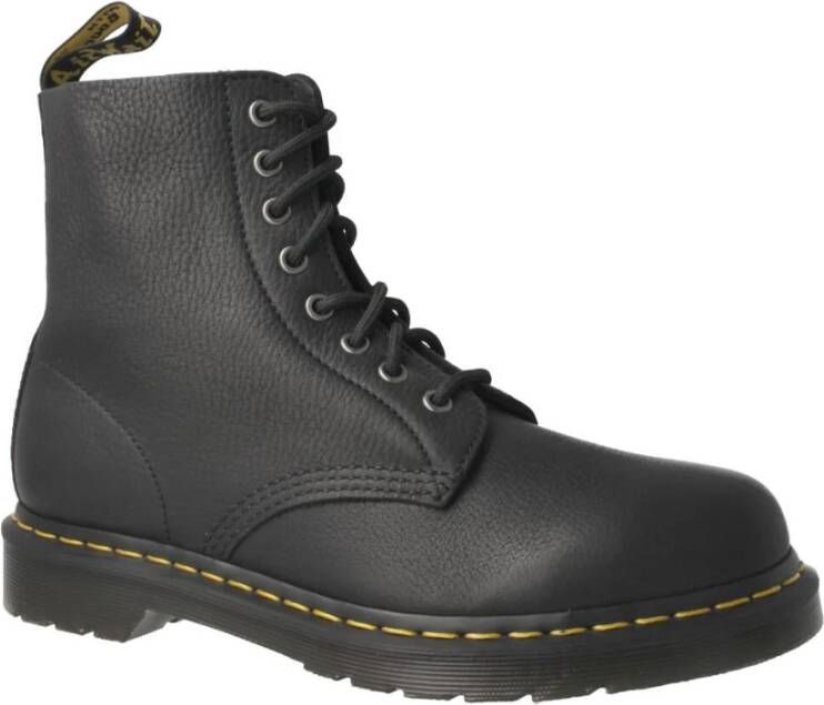 Dr. Martens Zwarte Pascal Leren Laarzen Black Heren