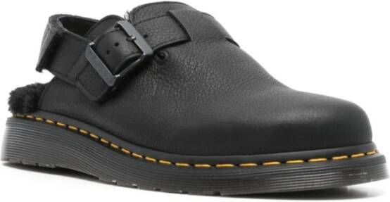 Dr. Martens Zwarte platte schoenen Black Dames