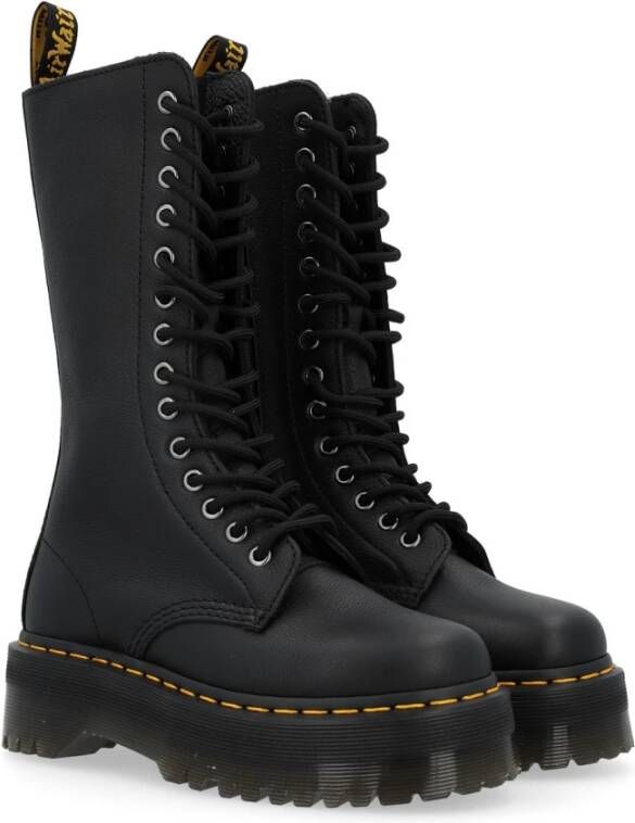 Dr. Martens Zwarte Quad Pisa Laarzen Black Dames