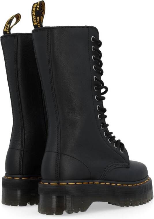 Dr. Martens Zwarte Quad Pisa Laarzen Black Dames