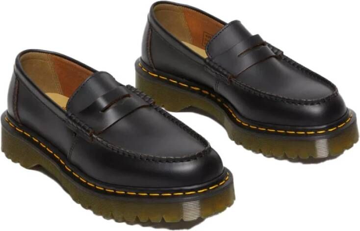 Dr. Martens Zwarte Quilon Leren Loafers Black Unisex