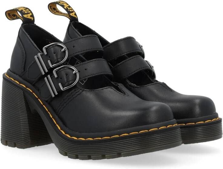 Dr. Martens Zwarte Sandaal Eviee-27371001 Black Dames