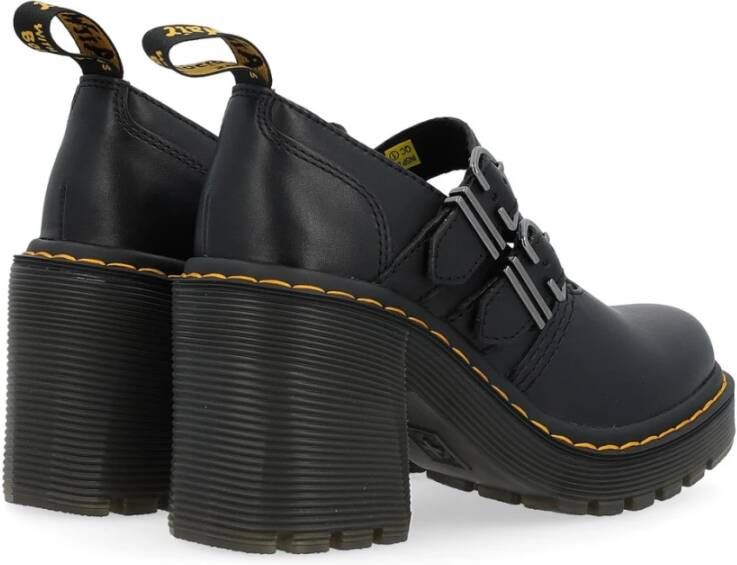 Dr. Martens Zwarte Sandaal Eviee-27371001 Black Dames