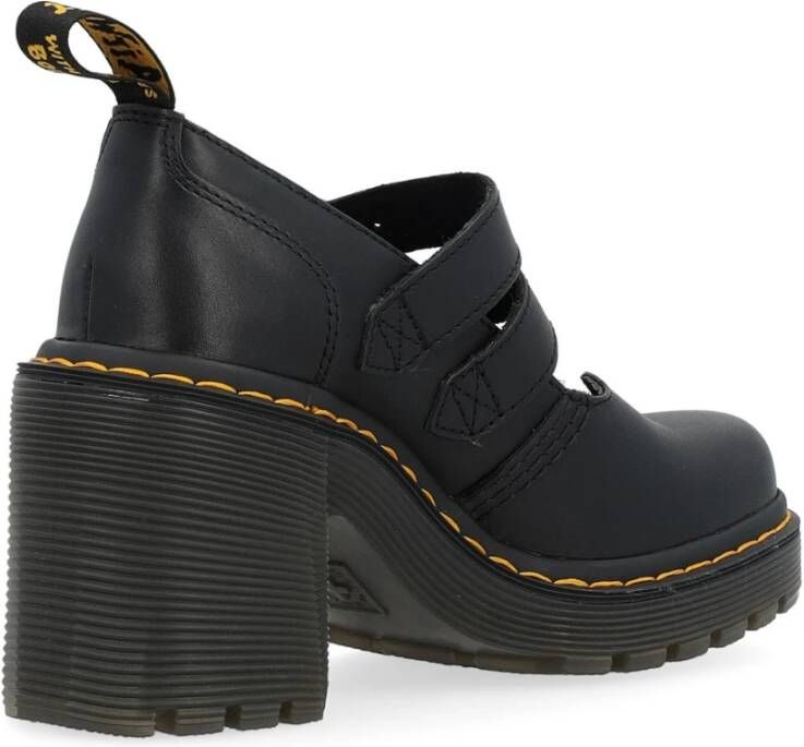 Dr. Martens Zwarte Sandaal Eviee-27371001 Black Dames