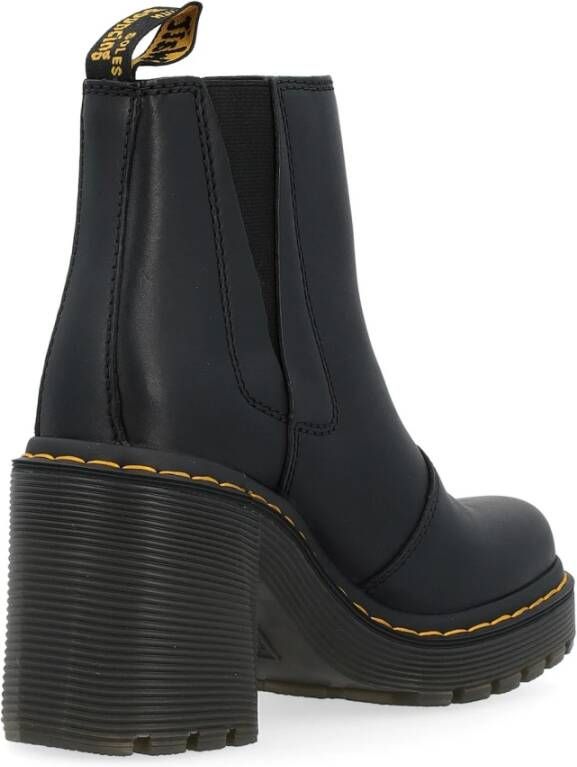 Dr. Martens Zwarte Sandaal Spence-26440001 Black Dames