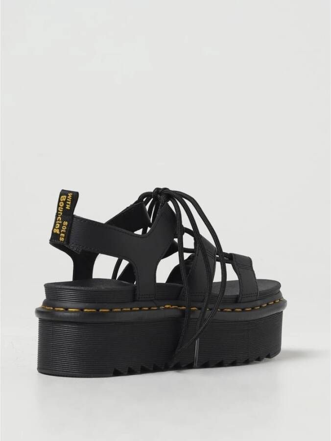 Dr. Martens Zwarte Sandalen voor Stijlvolle Voeten Black Dames