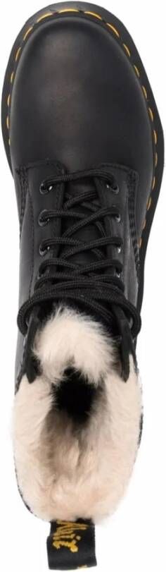 Dr. Martens Zwarte Serena Laarzen Black Dames