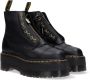 Dr. Martens Zwarte Leren Veterschoenen voor Vrouwen Black Dames - Thumbnail 19