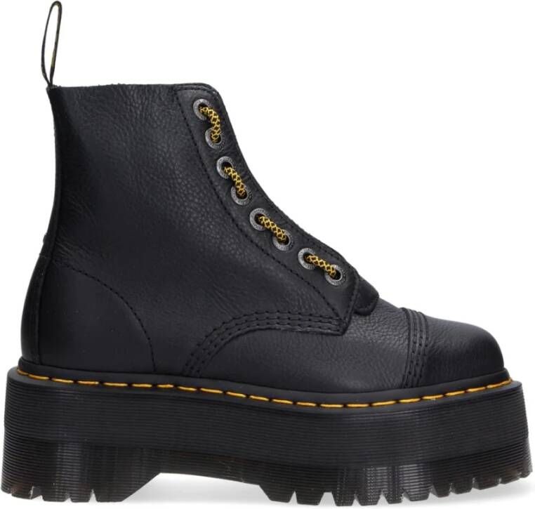 Dr. Martens Zwarte Sinclair Max Laarzen Black Dames