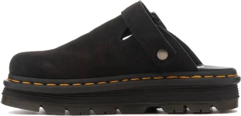 Dr. Martens Zwarte Suède Enkellaarzen Black Heren