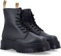 Dr. Martens Zwarte vegan leren platformlaarzen Black Heren - Thumbnail 2