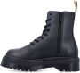 Dr. Martens Zwarte vegan leren platformlaarzen Black Heren - Thumbnail 3