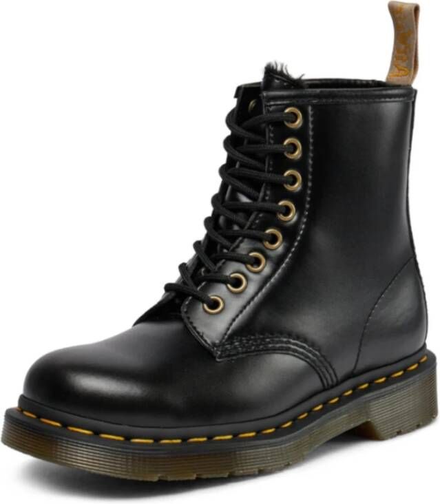 Dr. Martens Zwarte Vegan Norfolk Flat Black Dames