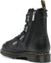 Dr. Martens Zwarte Veterschoenen met Faux-Fur Voering Black Dames - Thumbnail 3