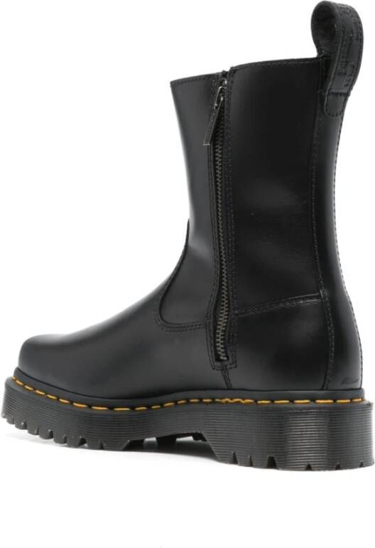 Dr. Martens Zwarte Winterlaarzen Amaayah Stijl Black Dames