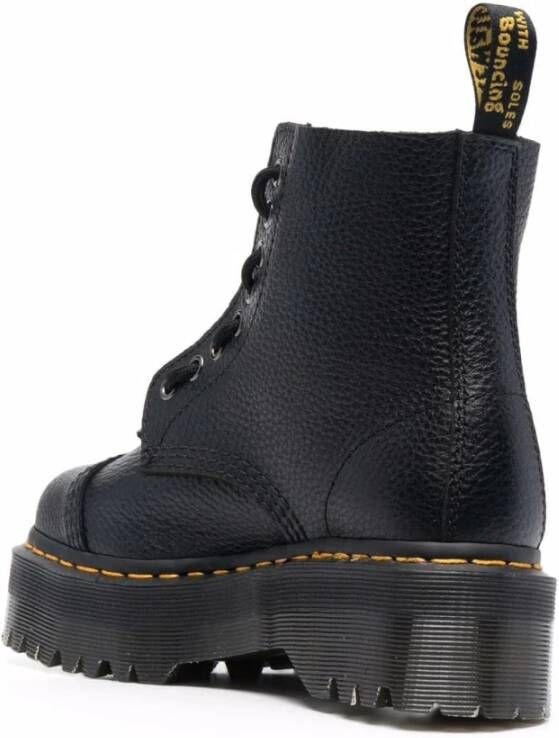 Dr. Martens Zwarte Winterlaarzen Sinclair Stijl Black Dames