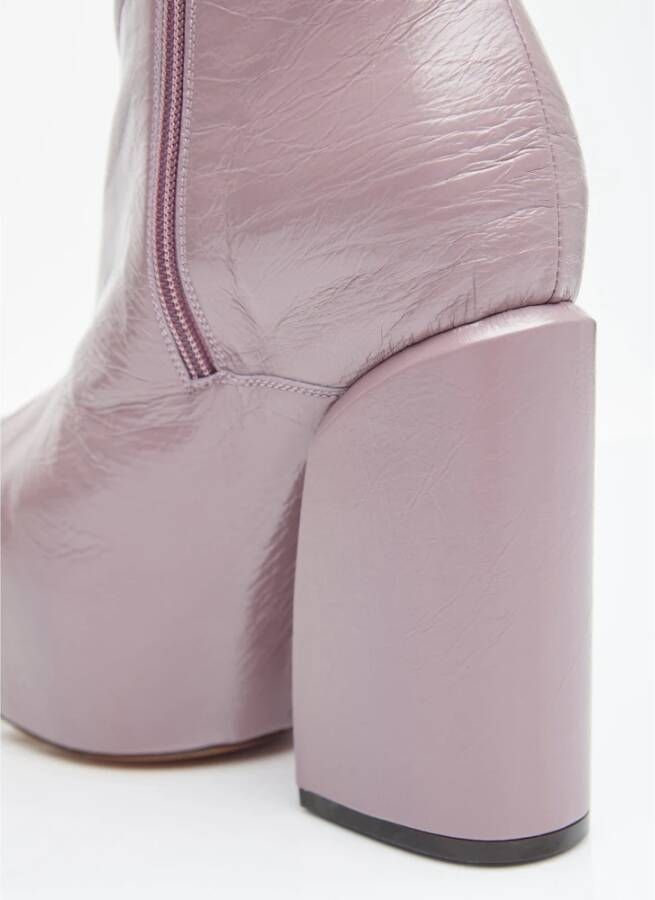 Dries Van Noten Boots Pink Dames