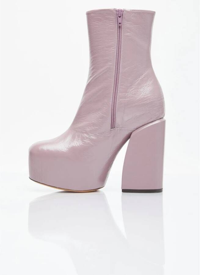 Dries Van Noten Boots Pink Dames