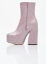 Dries Van Noten Boots Pink Dames - Thumbnail 4