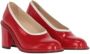 Dries van Noten Pre-owned Leather heels Red Dames - Thumbnail 2