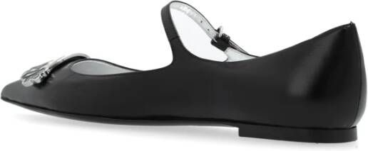 Dsquared2 Ballet Flats Gothic Black Dames