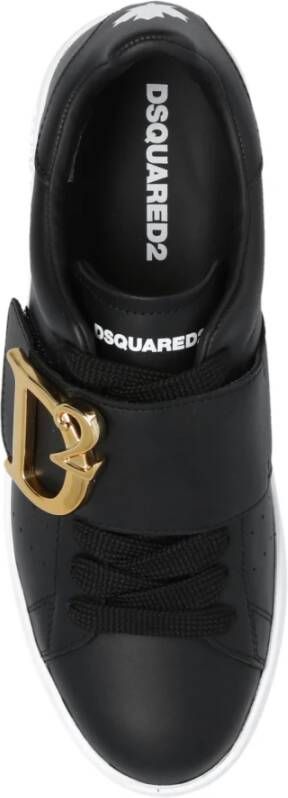 Dsquared2 Boxer Sneakers Zwart Dames