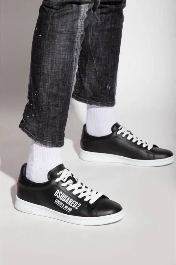 Dsquared2 Boxer sneakers Zwart Heren