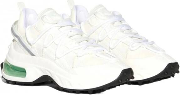 Dsquared2 Bubble Sneakers Elegante Witte Schoenen voor Dames White Dames