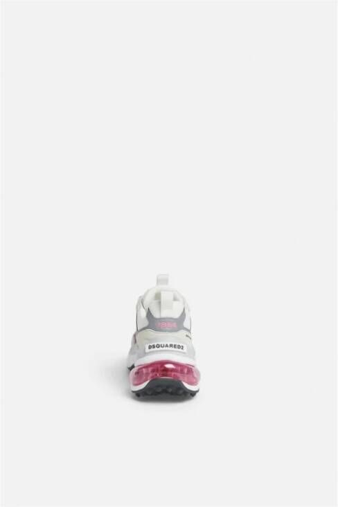 Dsquared2 Bubble Sneakers met Logo Details White Dames