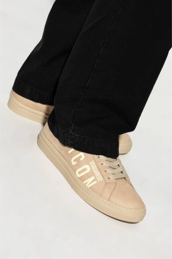 Dsquared2 Cassetta Sneakers Beige Heren