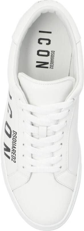 Dsquared2 Cassetta Sneakers White Heren