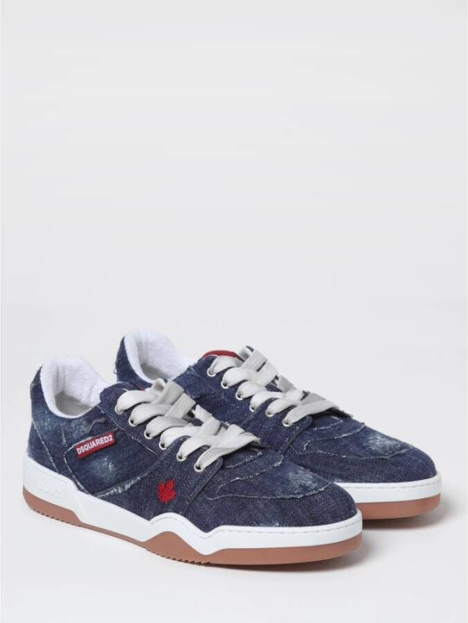 Dsquared2 Casual Sneakers voor Dagelijks Gebruik Blue Heren