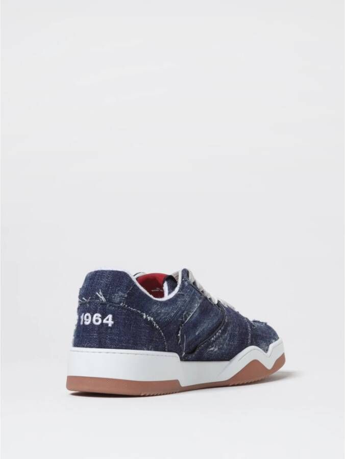 Dsquared2 Casual Sneakers voor Dagelijks Gebruik Blue Heren