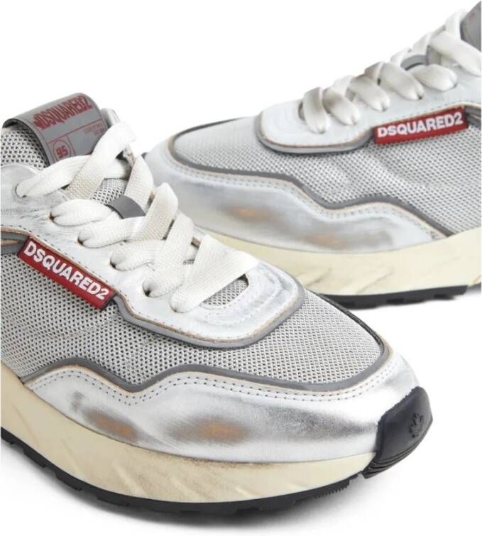 Dsquared2 Casual Sneakers voor stijlvolle look Gray Dames