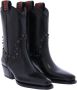 Dsquared2 Dames Flat Boot West Studs Black Dames - Thumbnail 4