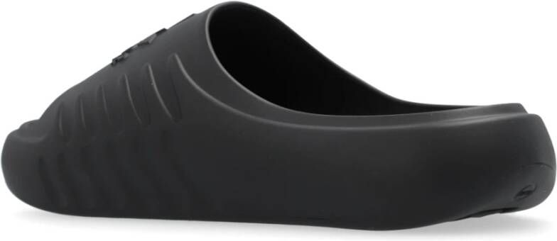 Dsquared2 Dumbo rubberen slides Black Dames