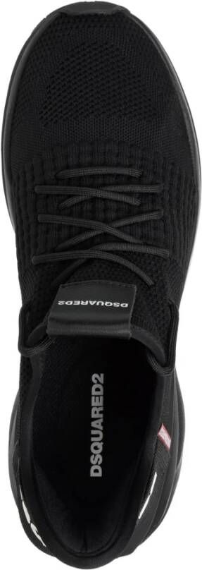 Dsquared2 Effen Dash Sneakers met veters Black Heren